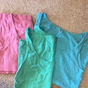 LOFT tank tops - three colors